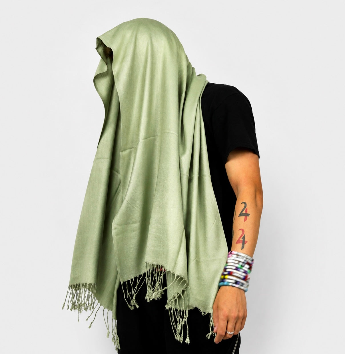 Classic Solid Rave Pashmina Scarf