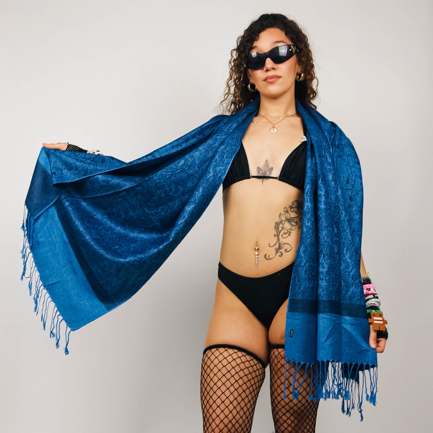 Cosmic Radiation Rave Pashmina Scarf