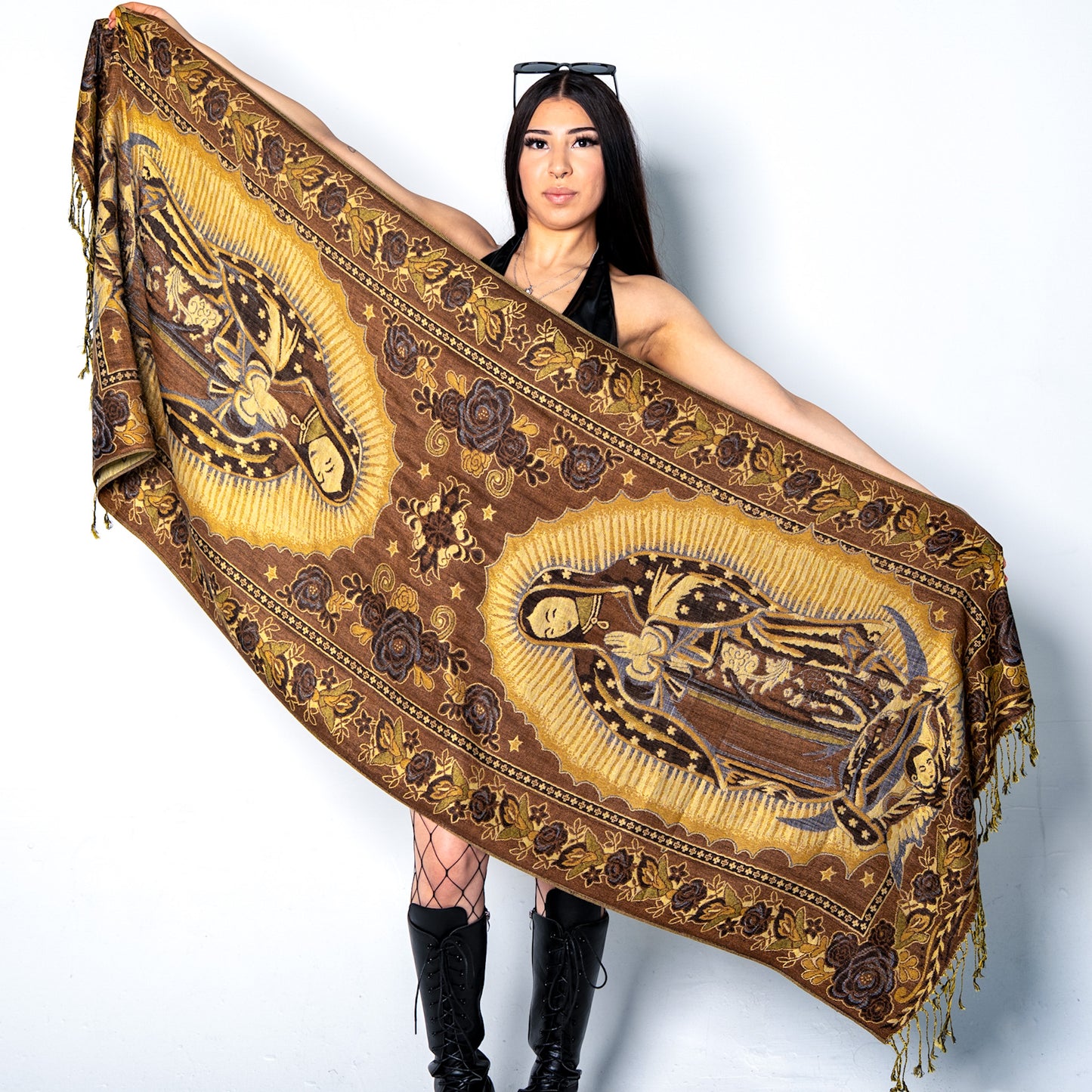 Lady of Guadalupe Rave Pashmina