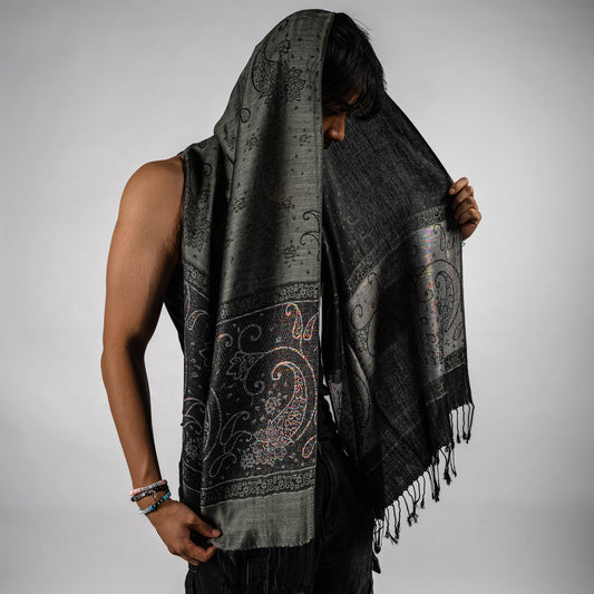Mystic Paisley Rave Pashmina