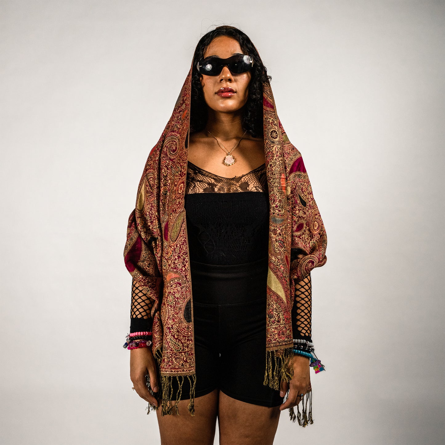 Sunfire Paisley Rave Pashmina