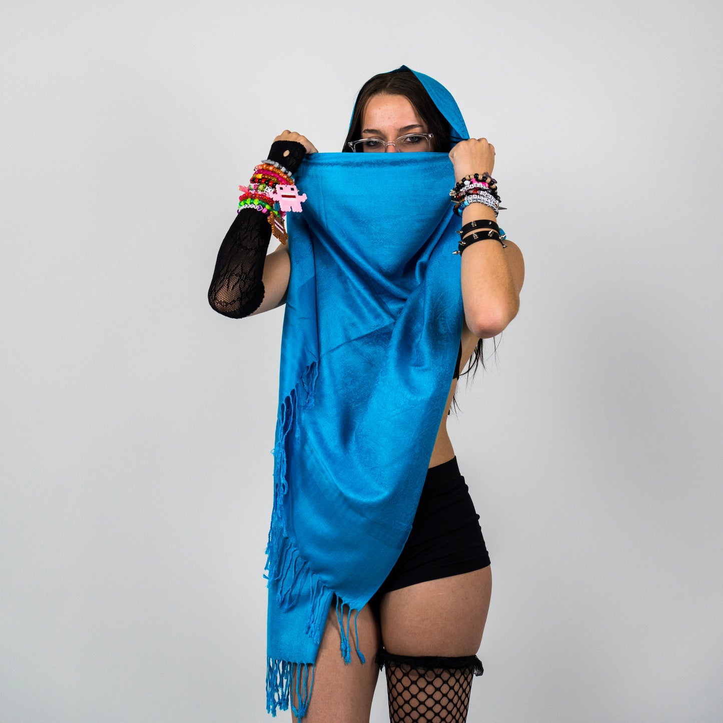 Cosmic Radiation Rave Pashmina Scarf