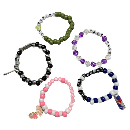 Pre-made Kandi Rave Bracelets