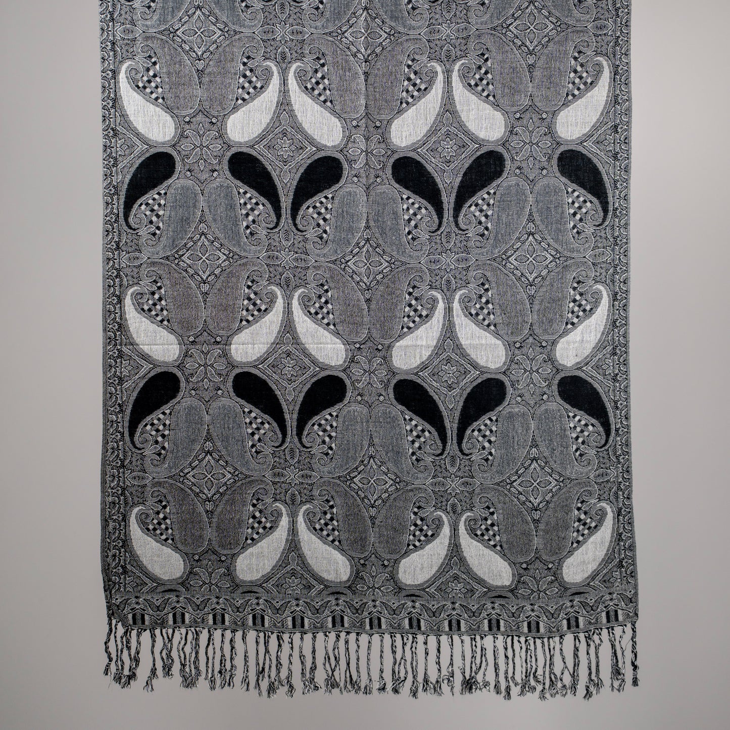 Phantom Drip Rave Pashmina Scarf