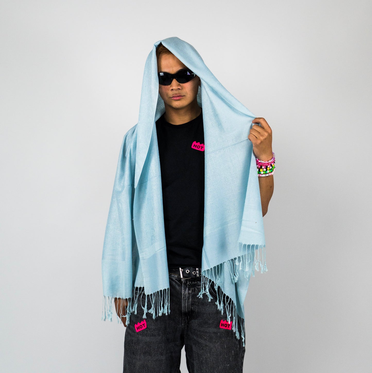 Cosmic Radiation Rave Pashmina Scarf