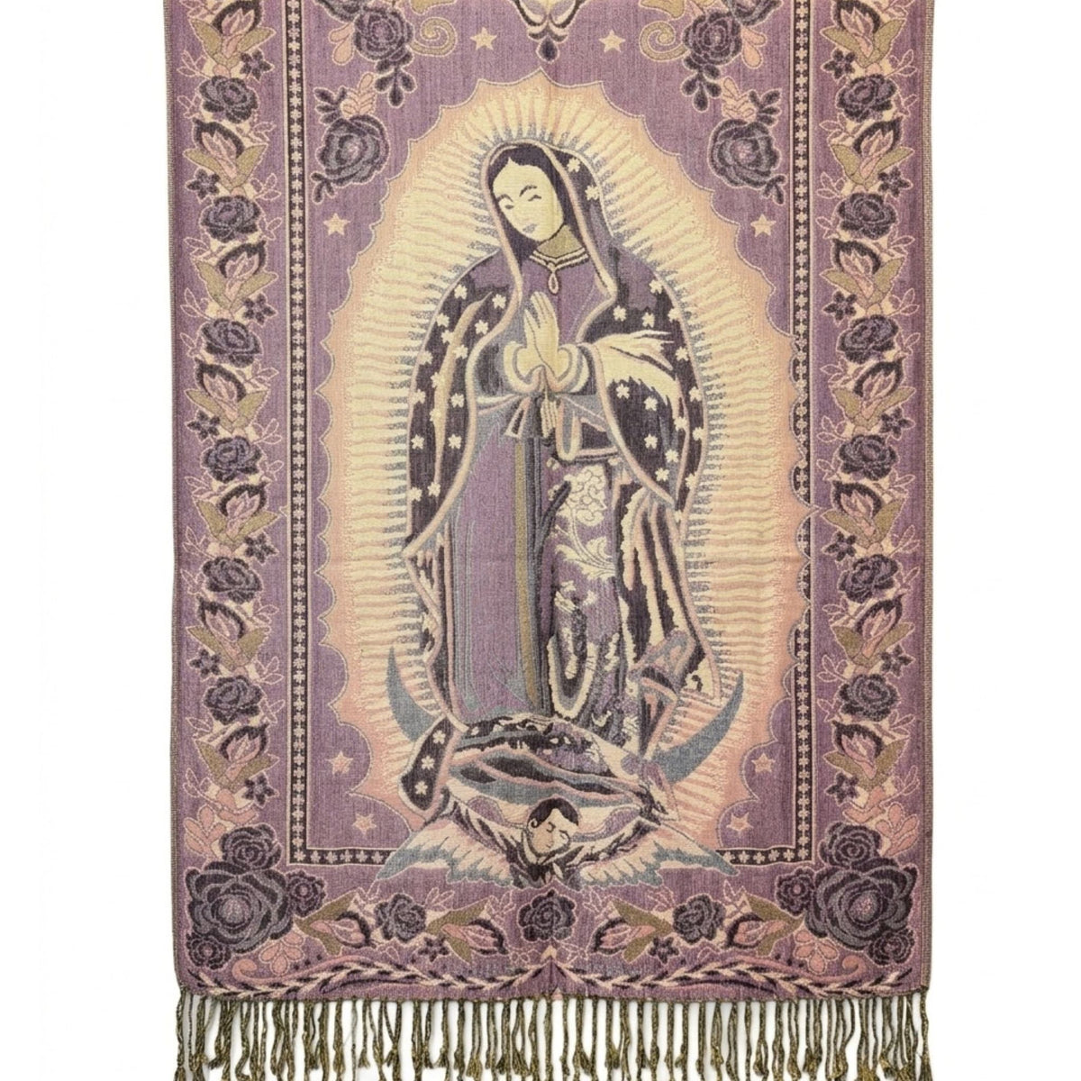 Lady of Guadalupe Rave Pashmina Scarf