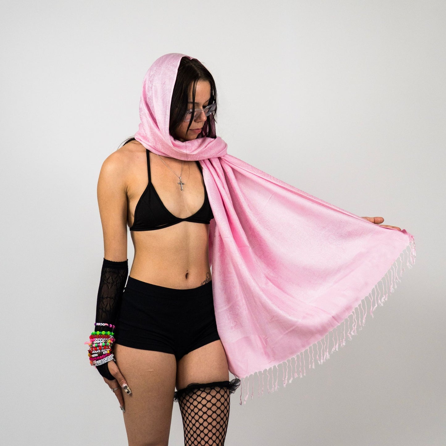 Cosmic Radiation Rave Pashmina Scarf