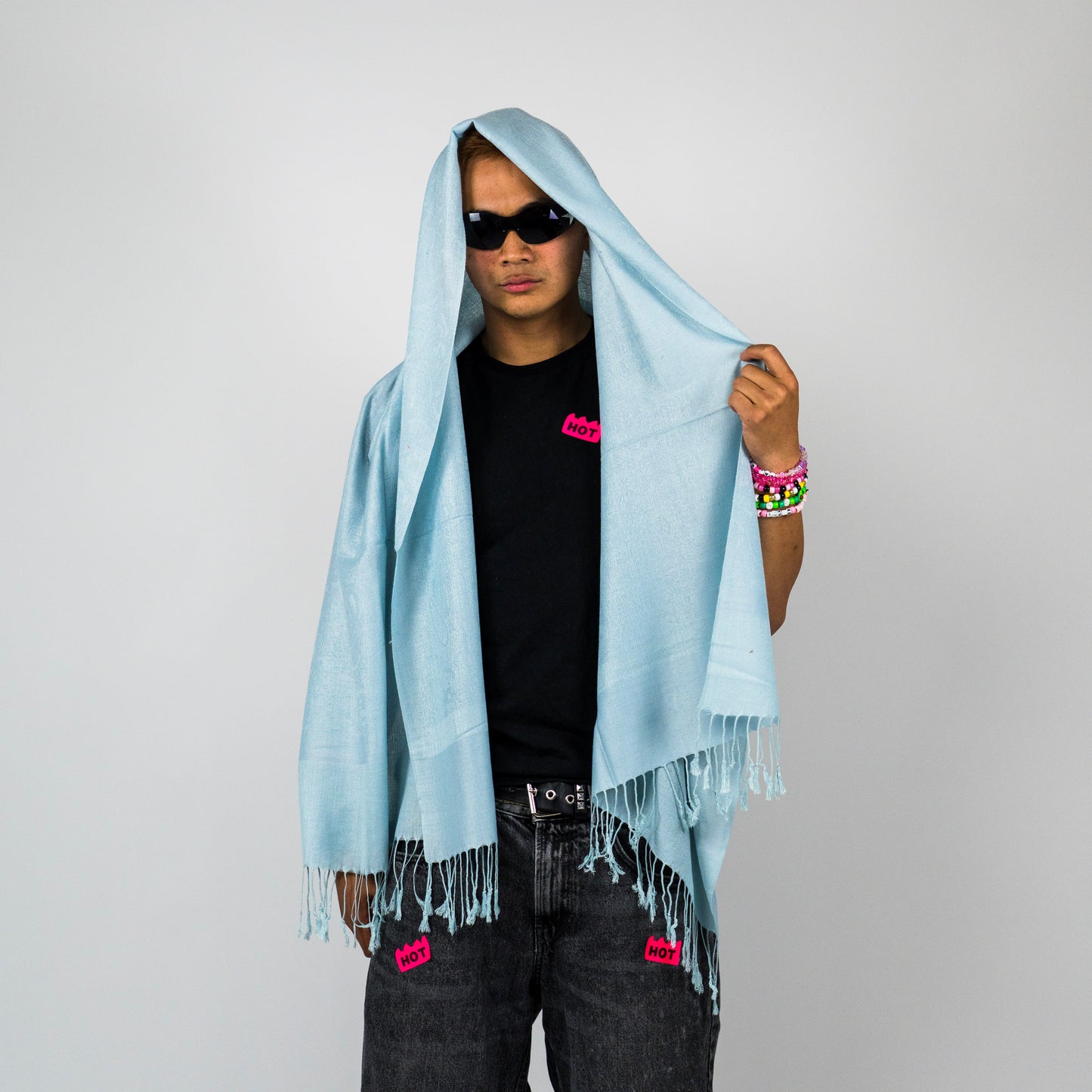 Cosmic Radiation Rave Pashmina Scarf