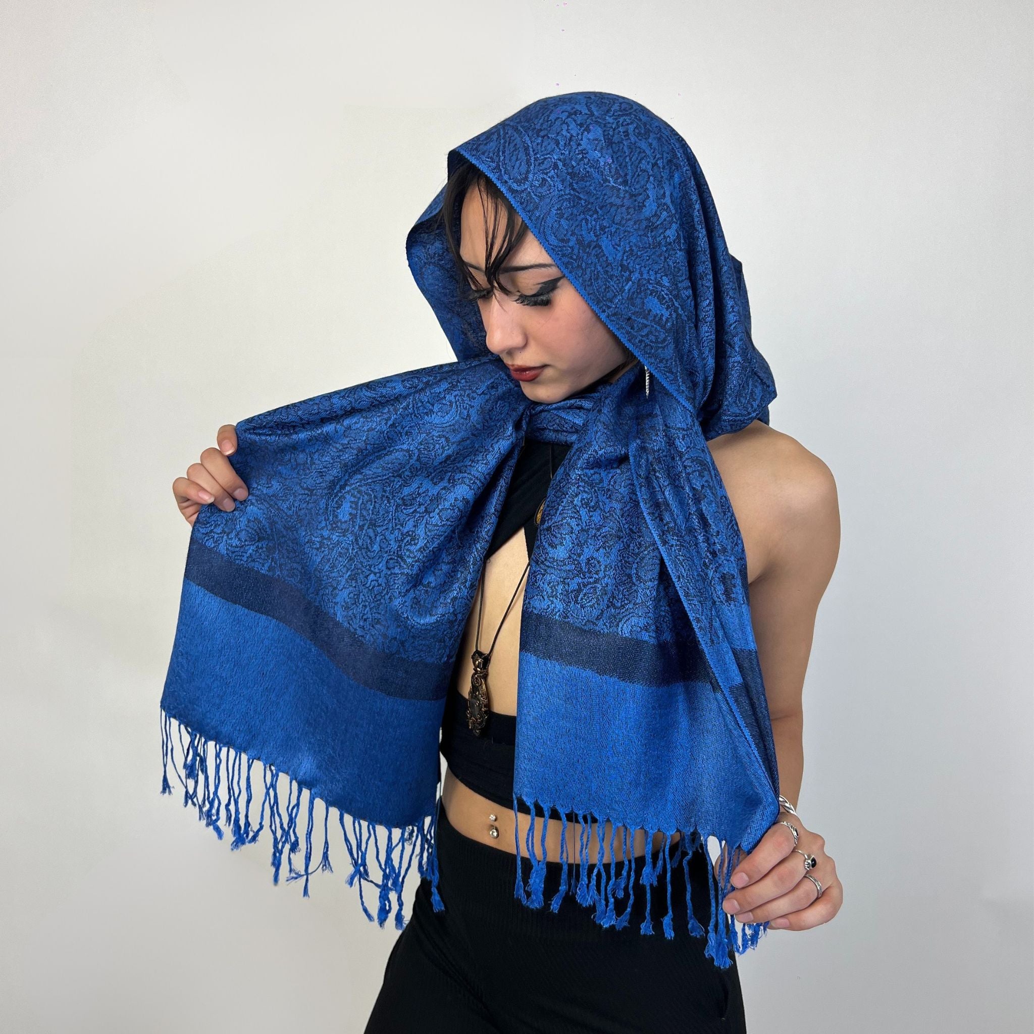 Cosmic Radiation Rave Pashmina Scarf – Pash Plug