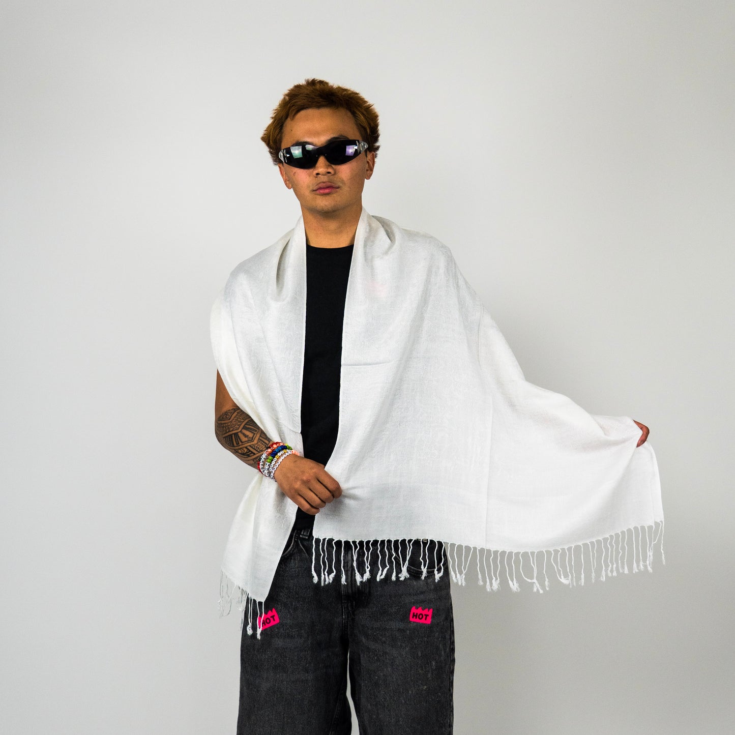 Cosmic Radiation Rave Pashmina Scarf