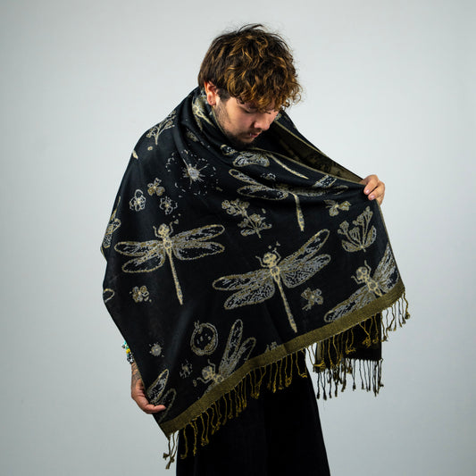 Dragonfly Rave Pashmina