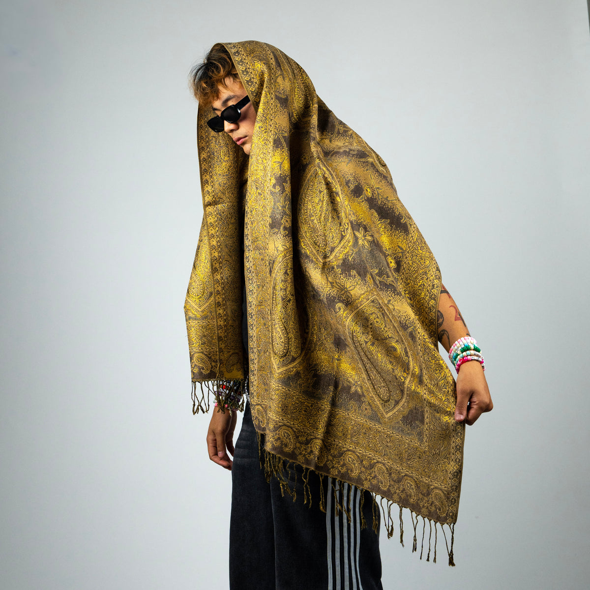 Electric Eden Rave Pashmina Scarf