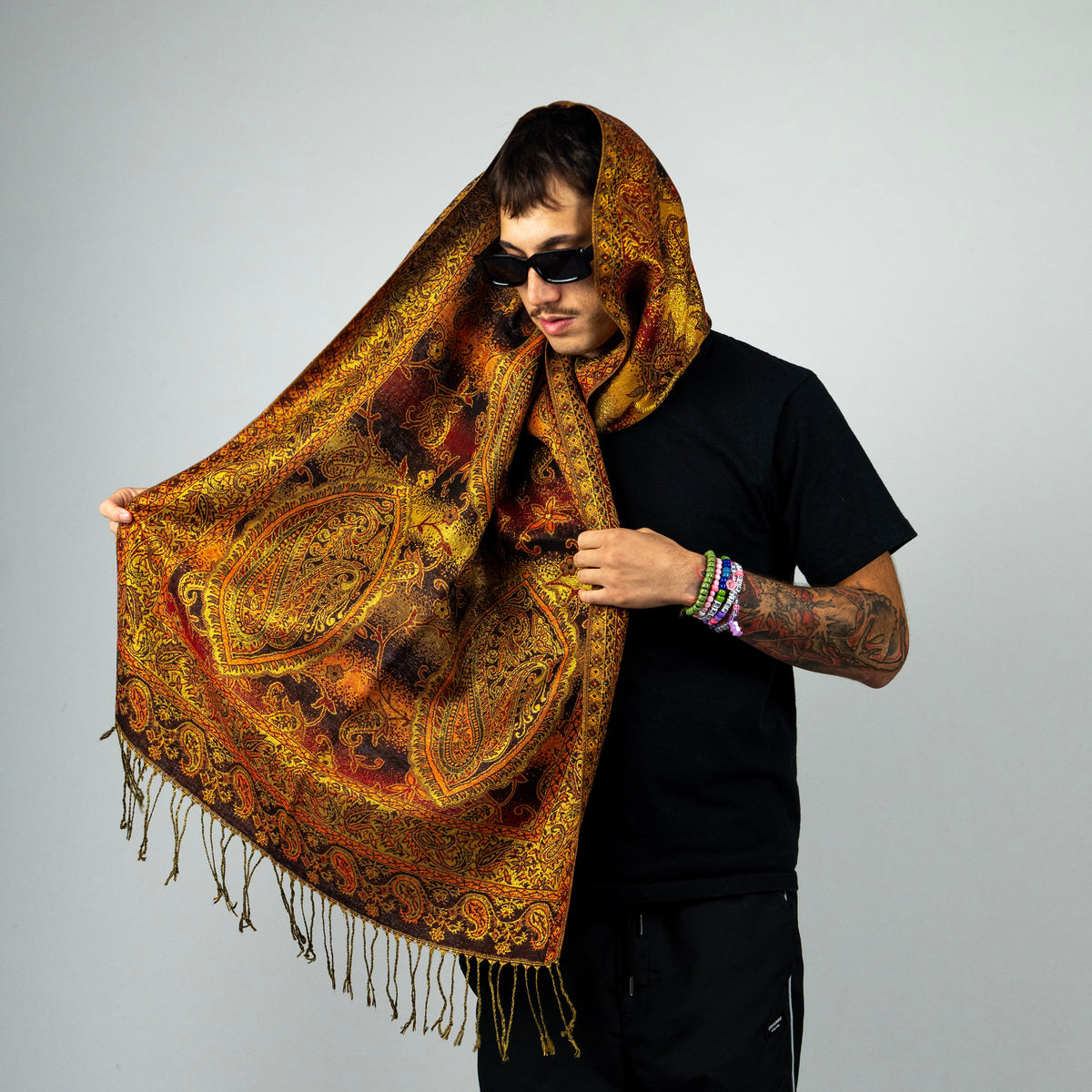 Electric Eden Rave Pashmina Scarf