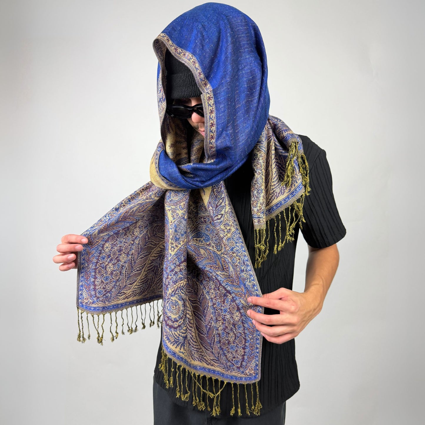 Golden Fern Rave Pashmina