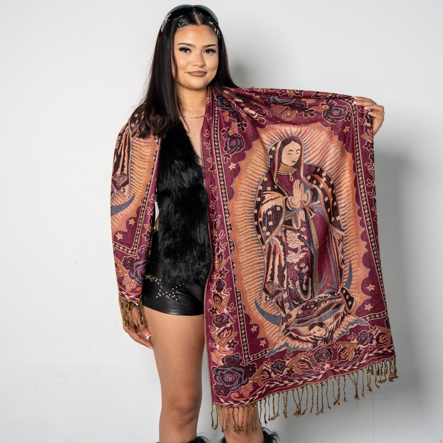 Lady of Guadalupe Rave Pashmina