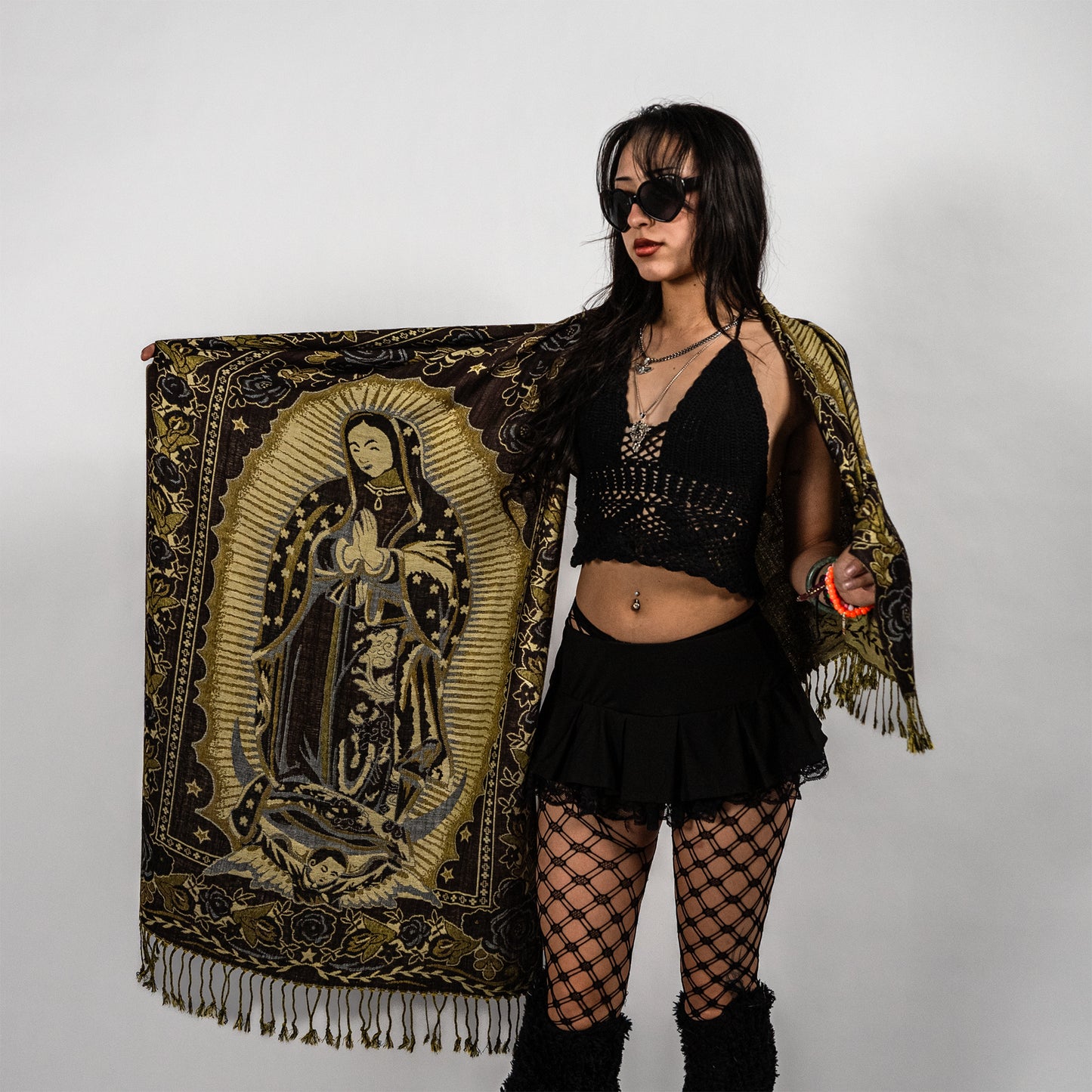 Lady of Guadalupe Rave Pashmina