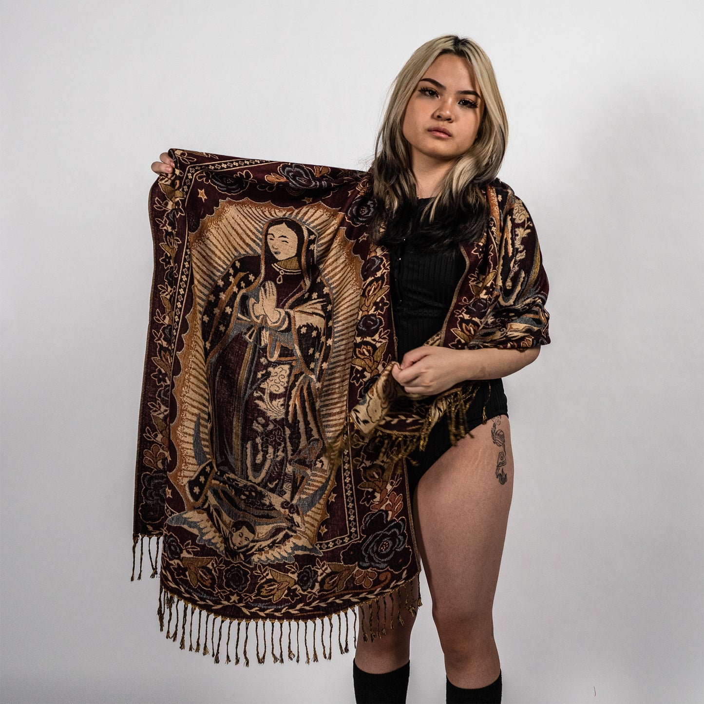 Lady of Guadalupe Rave Pashmina