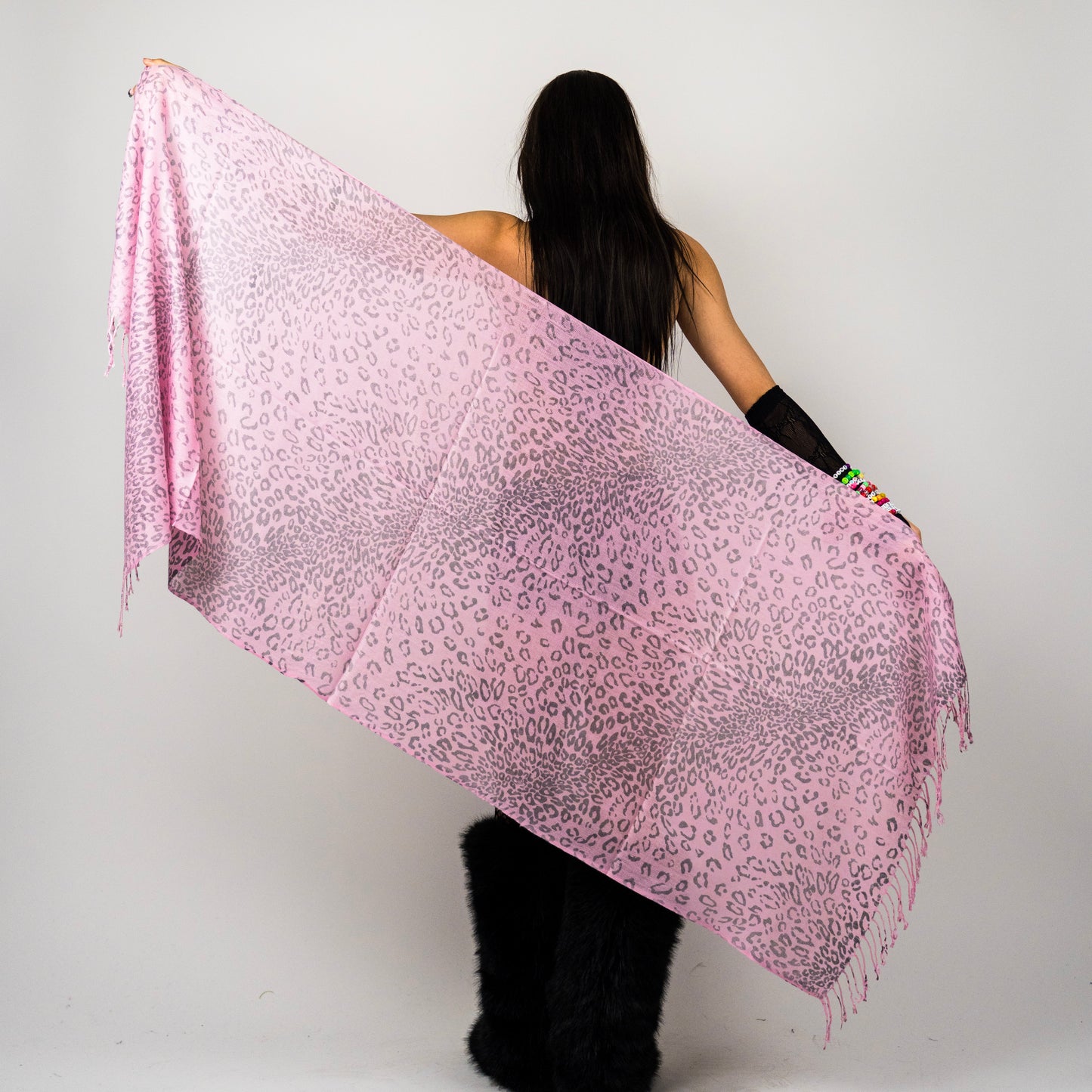 Leopard Rave Pashmina Scarf