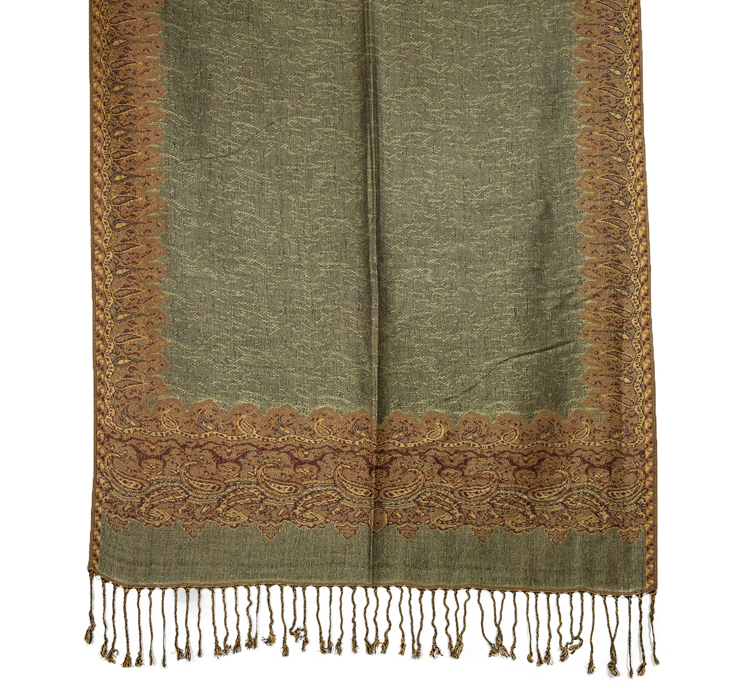 Luminous Border Rave Pashmina