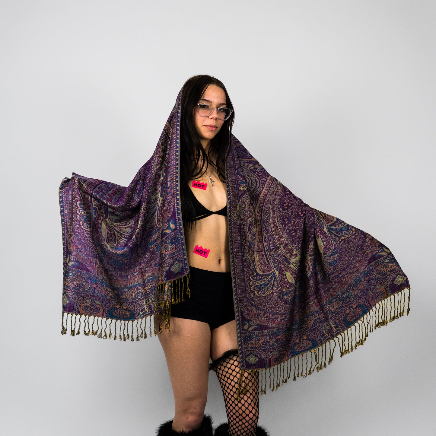 Magic Rave Pashmina Scarf