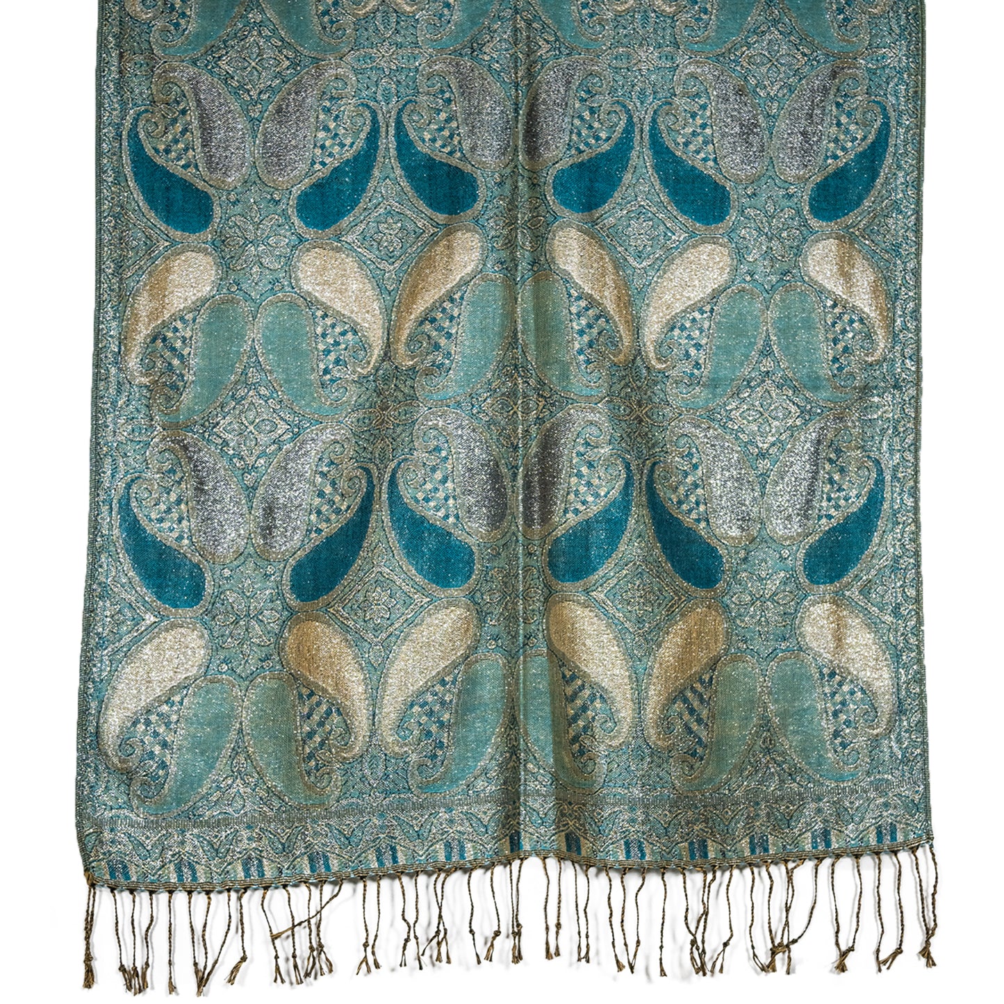Metallic Drip Rave Pashmina