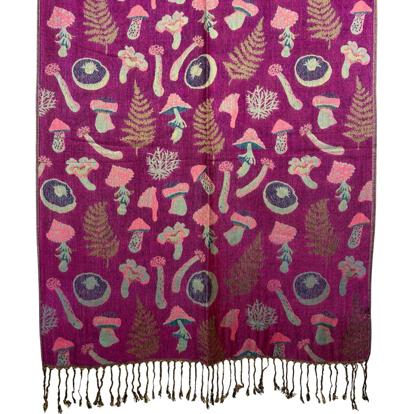 Mystical Mushroom Rave Pashmina