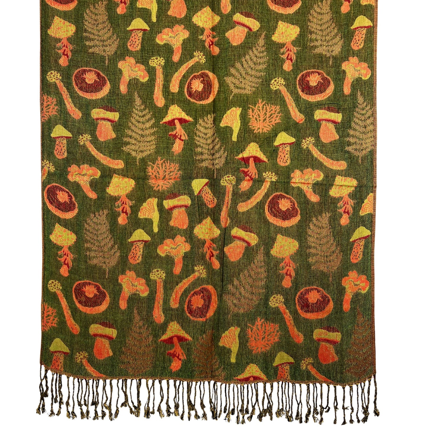 Mystical Mushroom Rave Pashmina