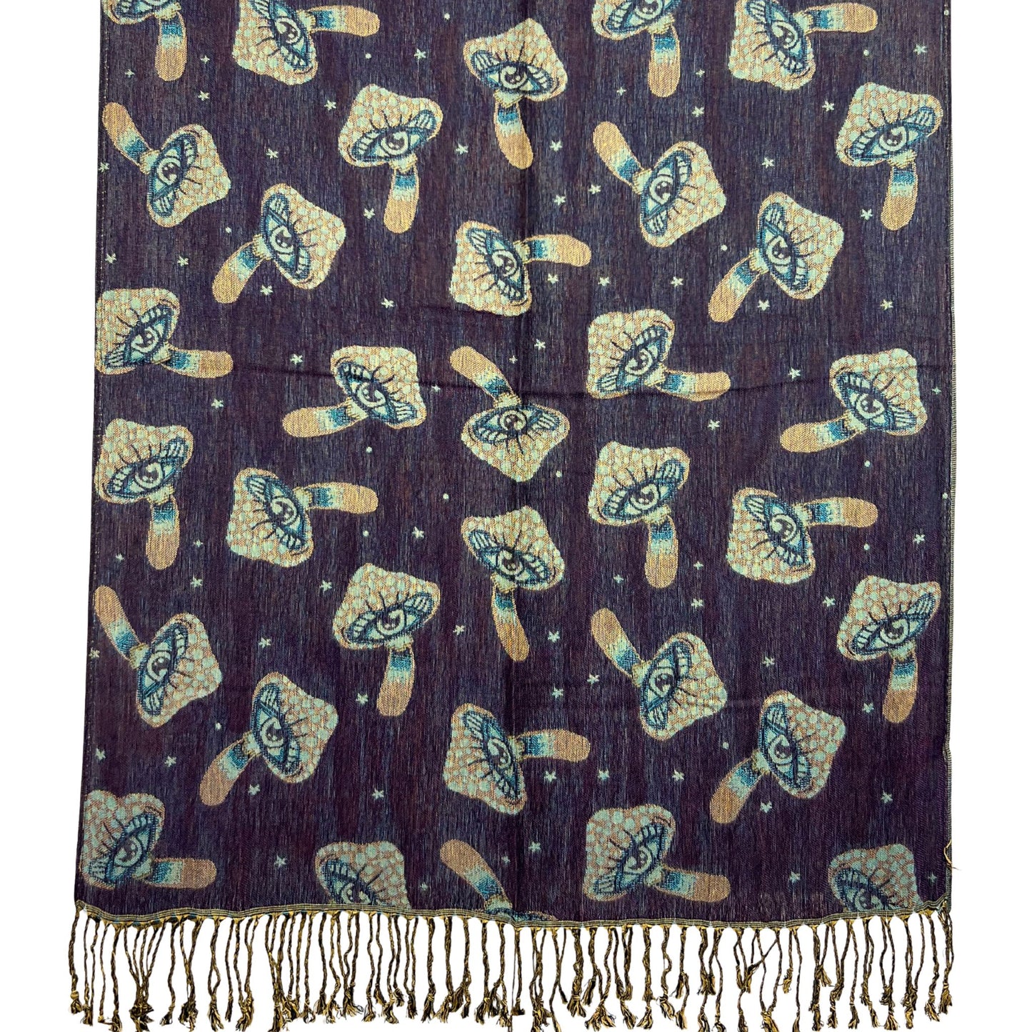 Third Eye Mushroom Rave Pashmina