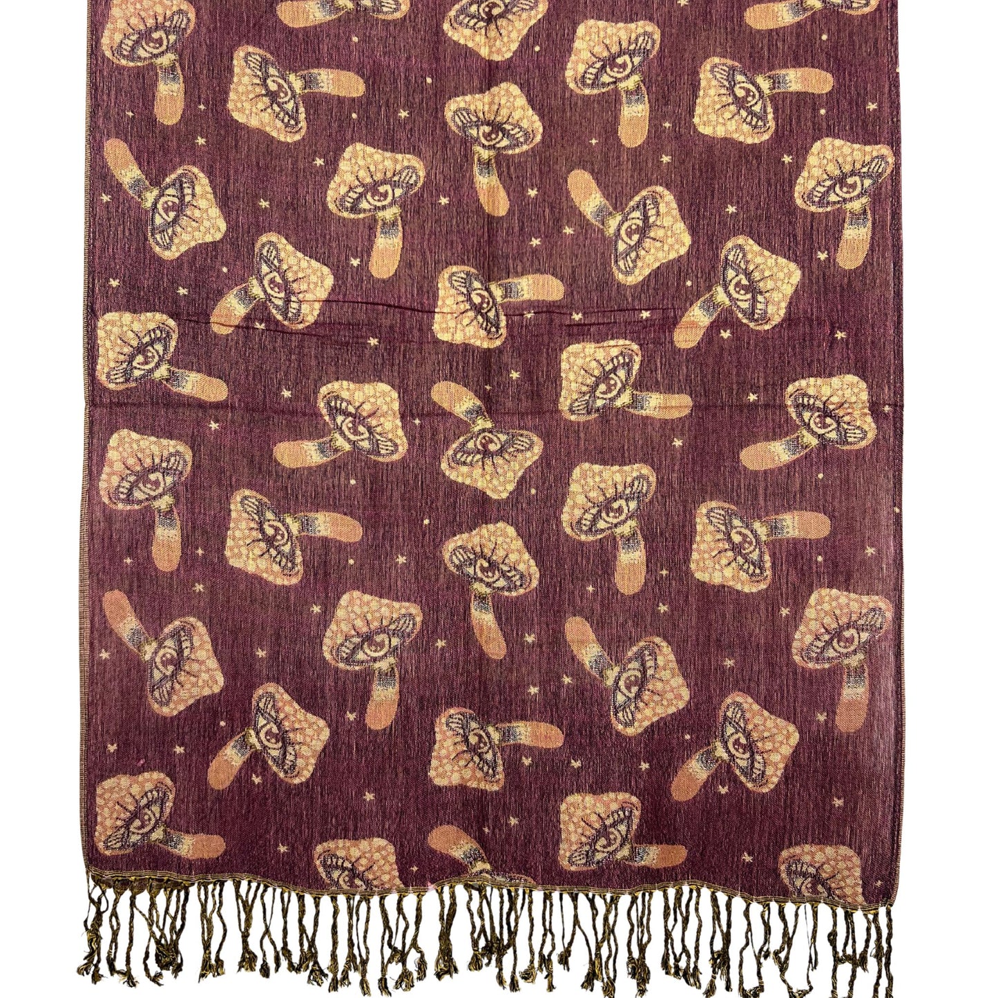 Third Eye Mushroom Rave Pashmina