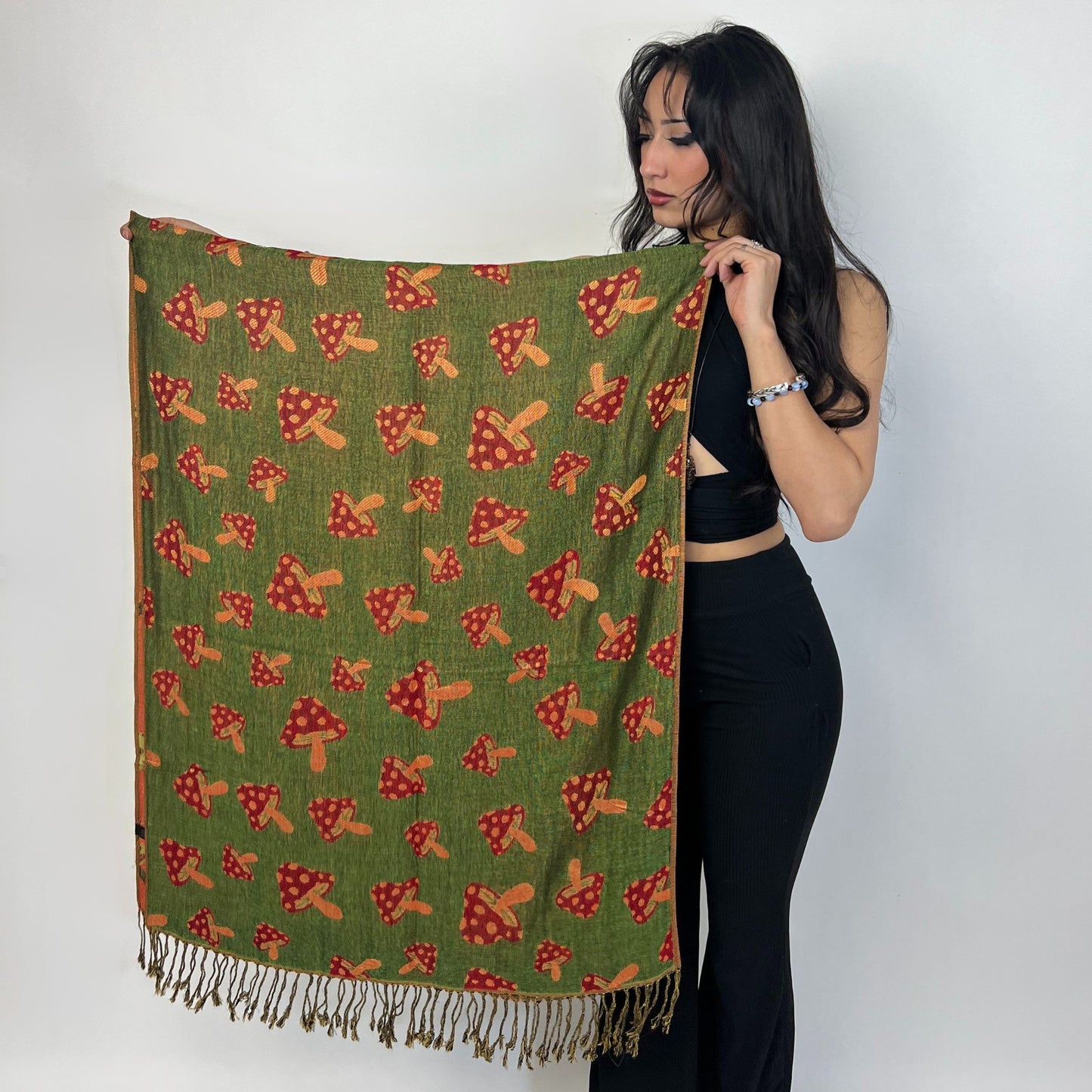 Mushroom Rave Pashmina