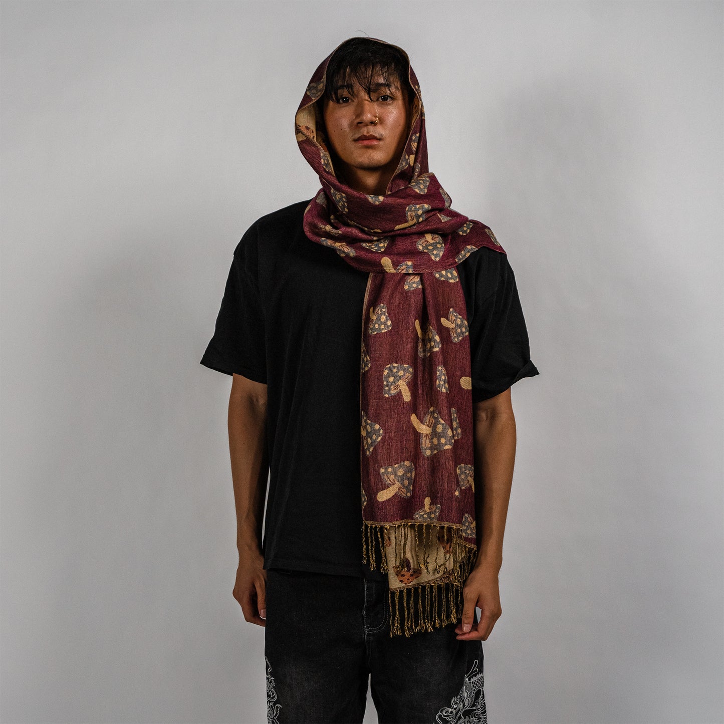 Mushroom Rave Pashmina