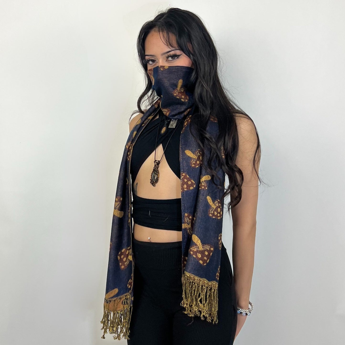 Mushroom Rave Pashmina