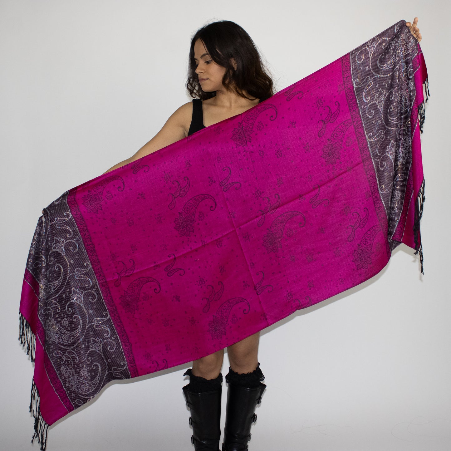 Mystic Paisley Rave Pashmina