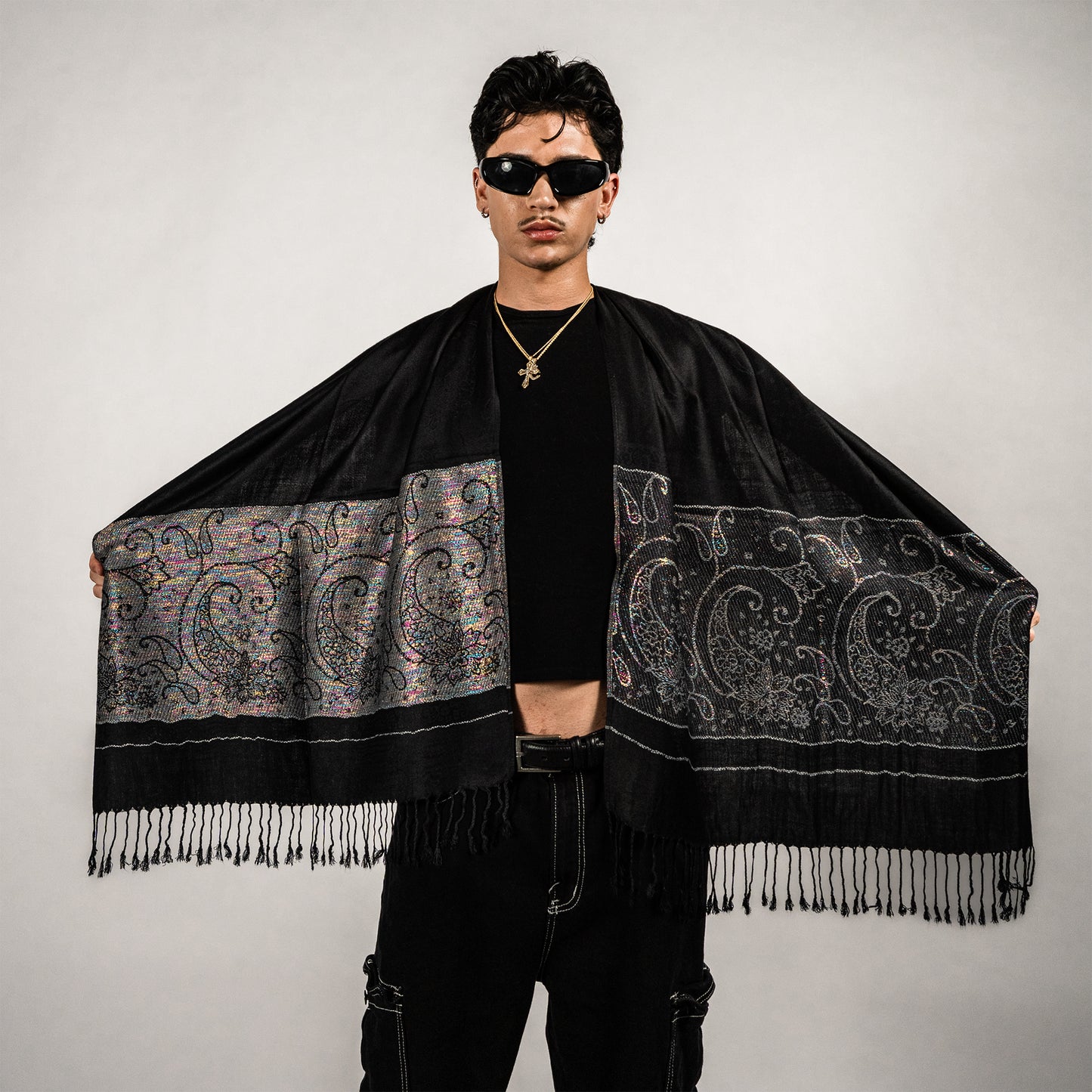 Mystic Paisley Rave Pashmina