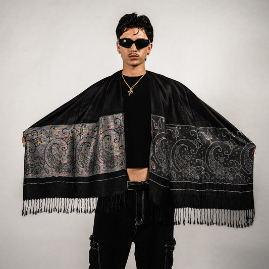 Mystic Paisley Rave Pashmina