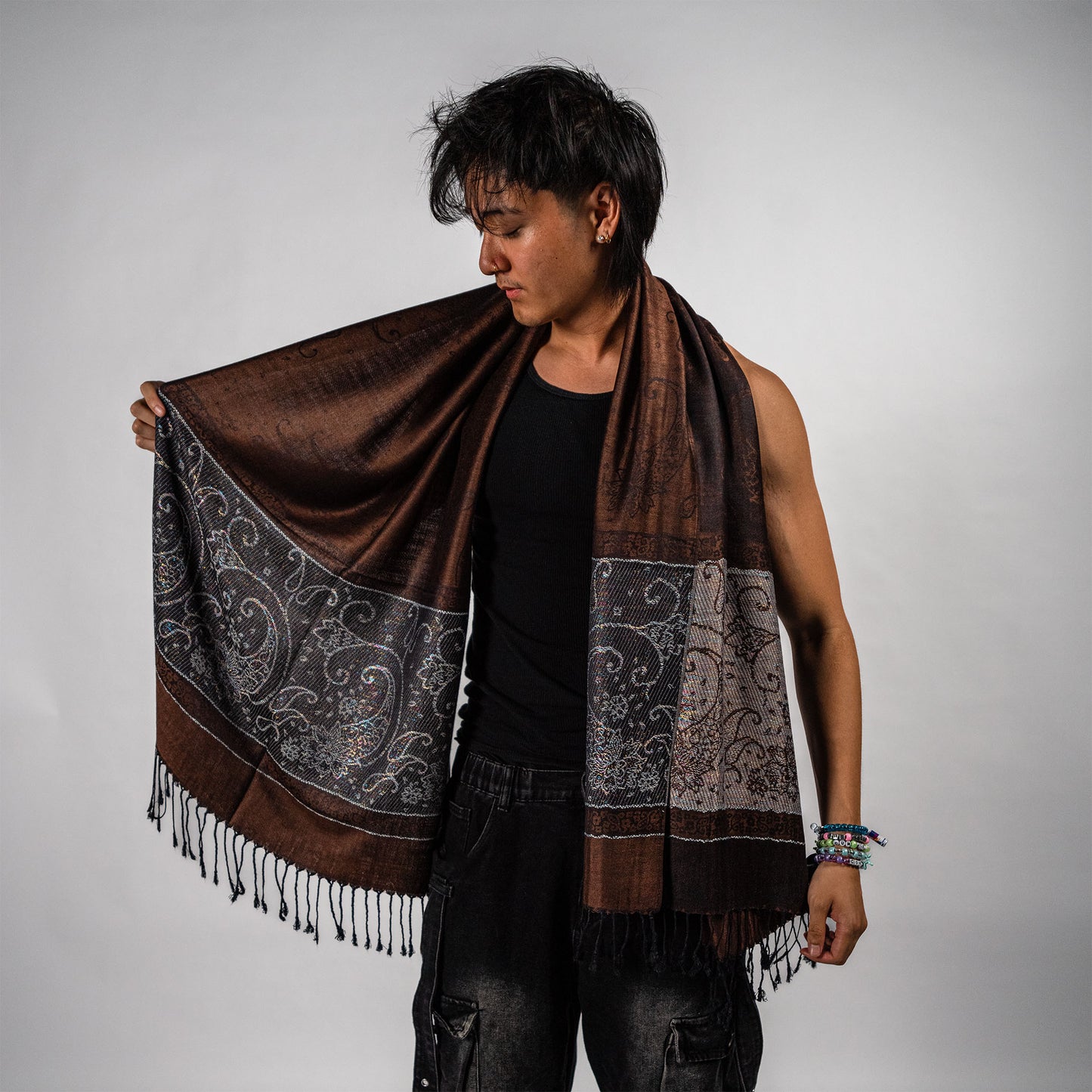 Mystic Paisley Rave Pashmina