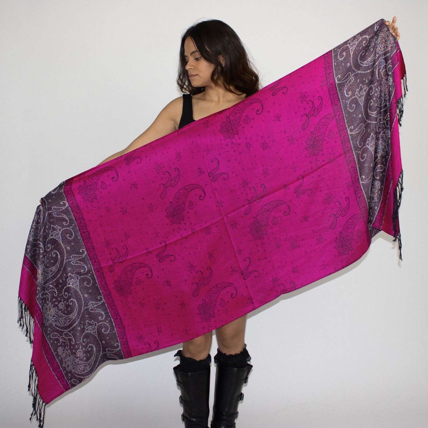 Mystic Paisley Rave Pashmina