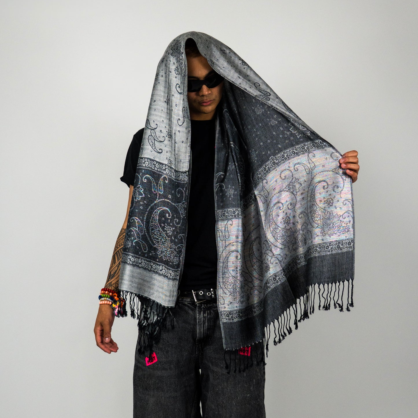 Mystic Paisley Rave Pashmina Scarf