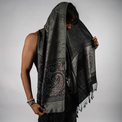 Mystic Paisley Rave Pashmina