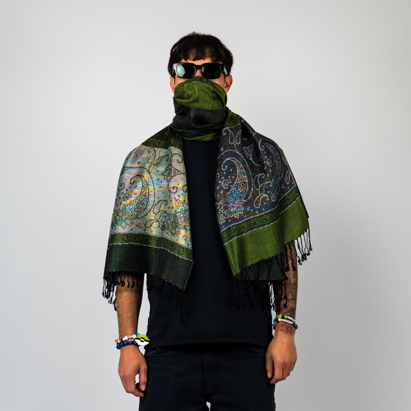 Mystic Paisley Rave Pashmina Scarf