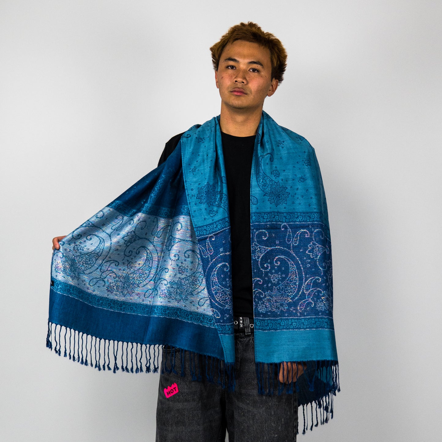 Mystic Paisley Rave Pashmina Scarf