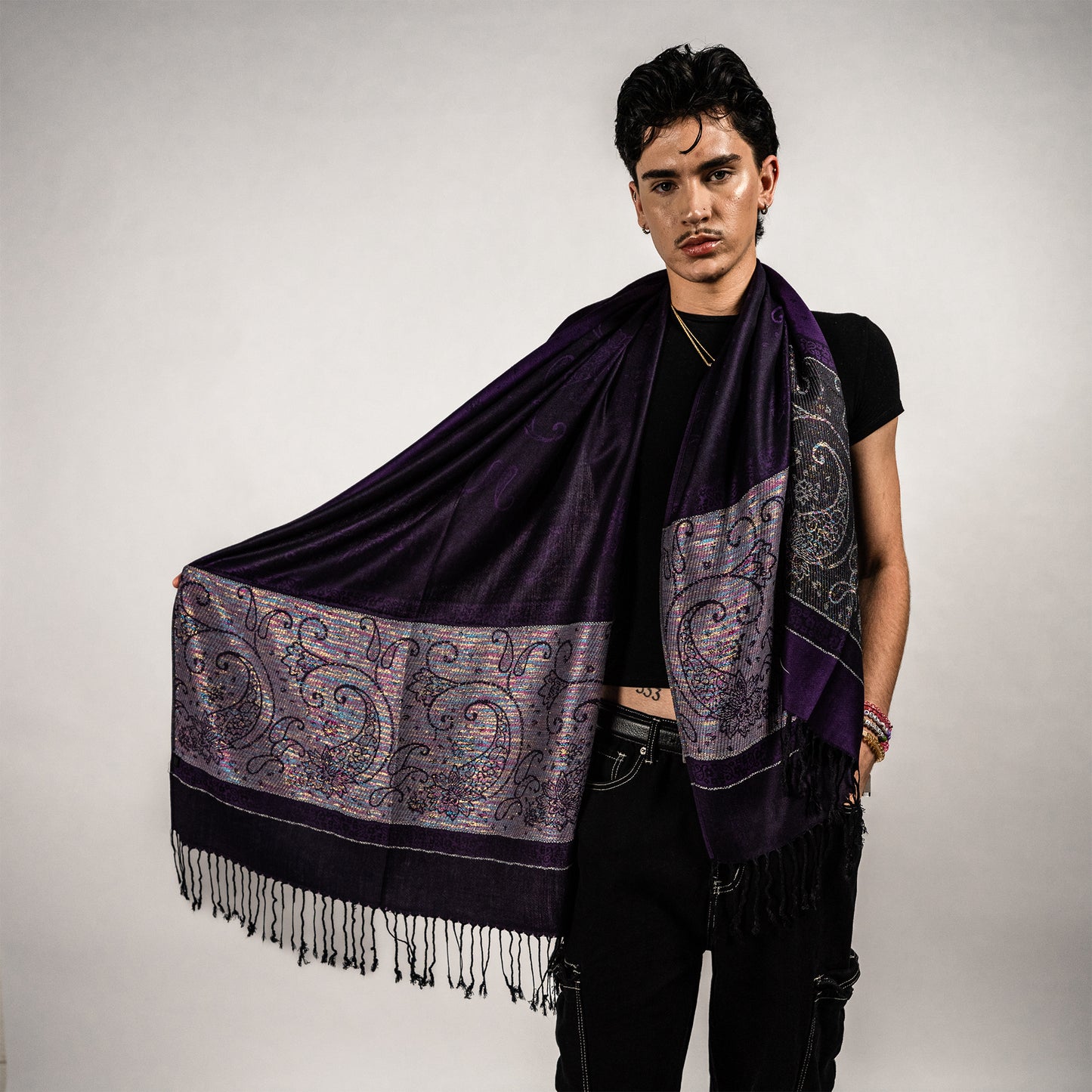 Mystic Paisley Rave Pashmina