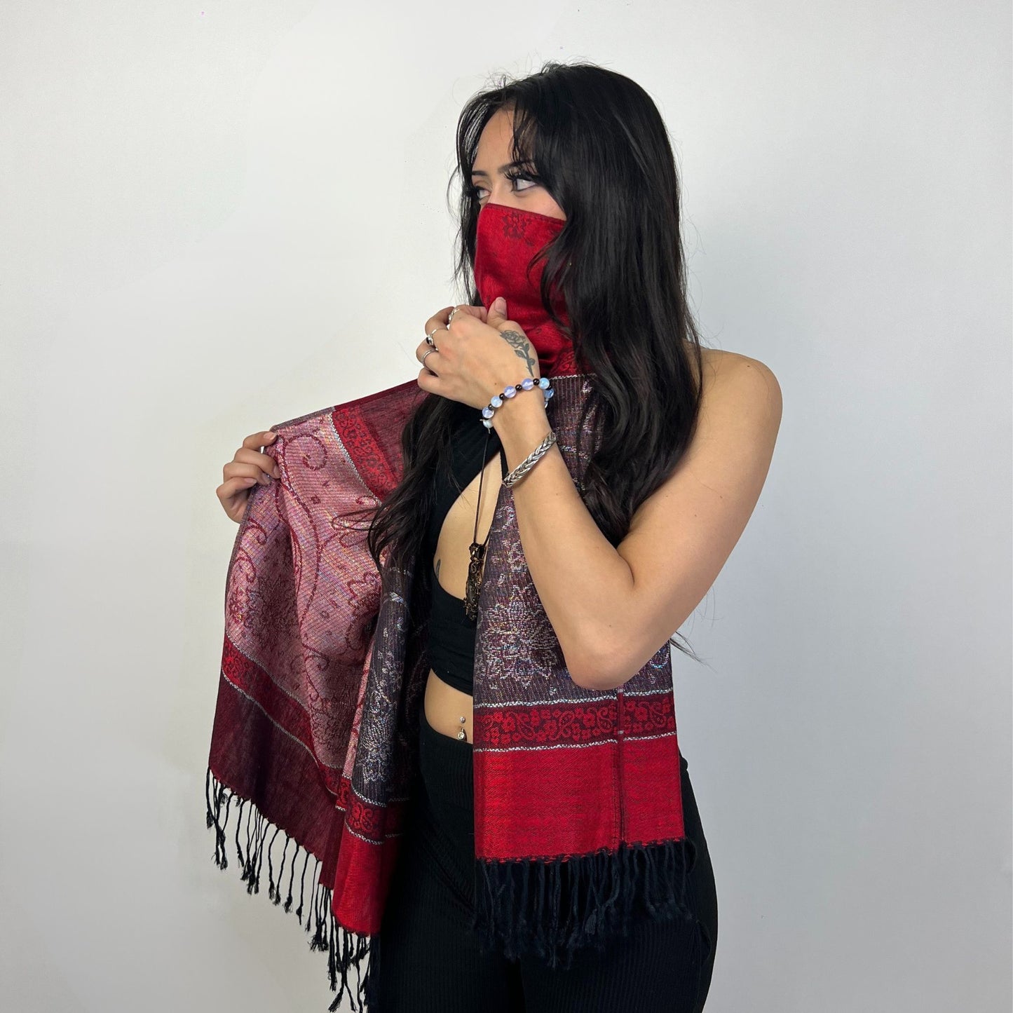 Mystic Paisley Rave Pashmina