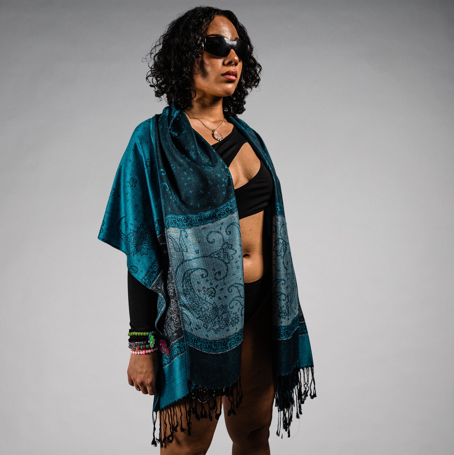Mystic Paisley Rave Pashmina