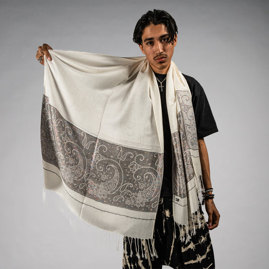 Mystic Paisley Rave Pashmina