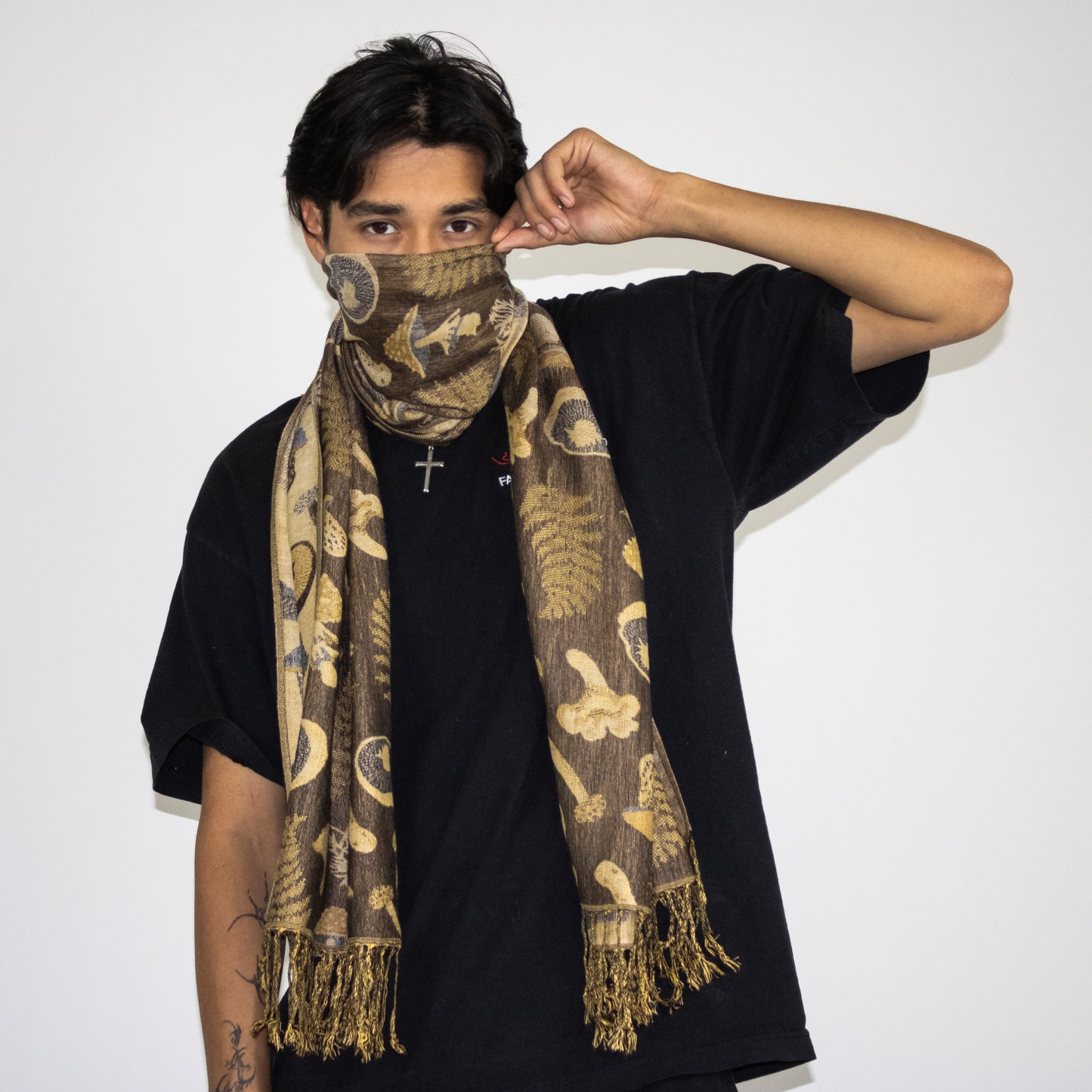 Mystical Mushroom Rave Pashmina