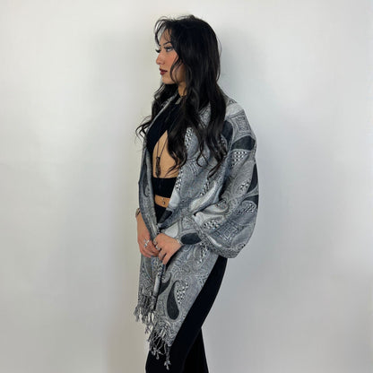 Phantom Drip Rave Pashmina