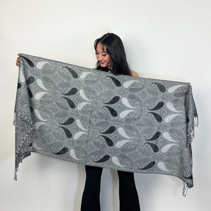 Phantom Drip Rave Pashmina