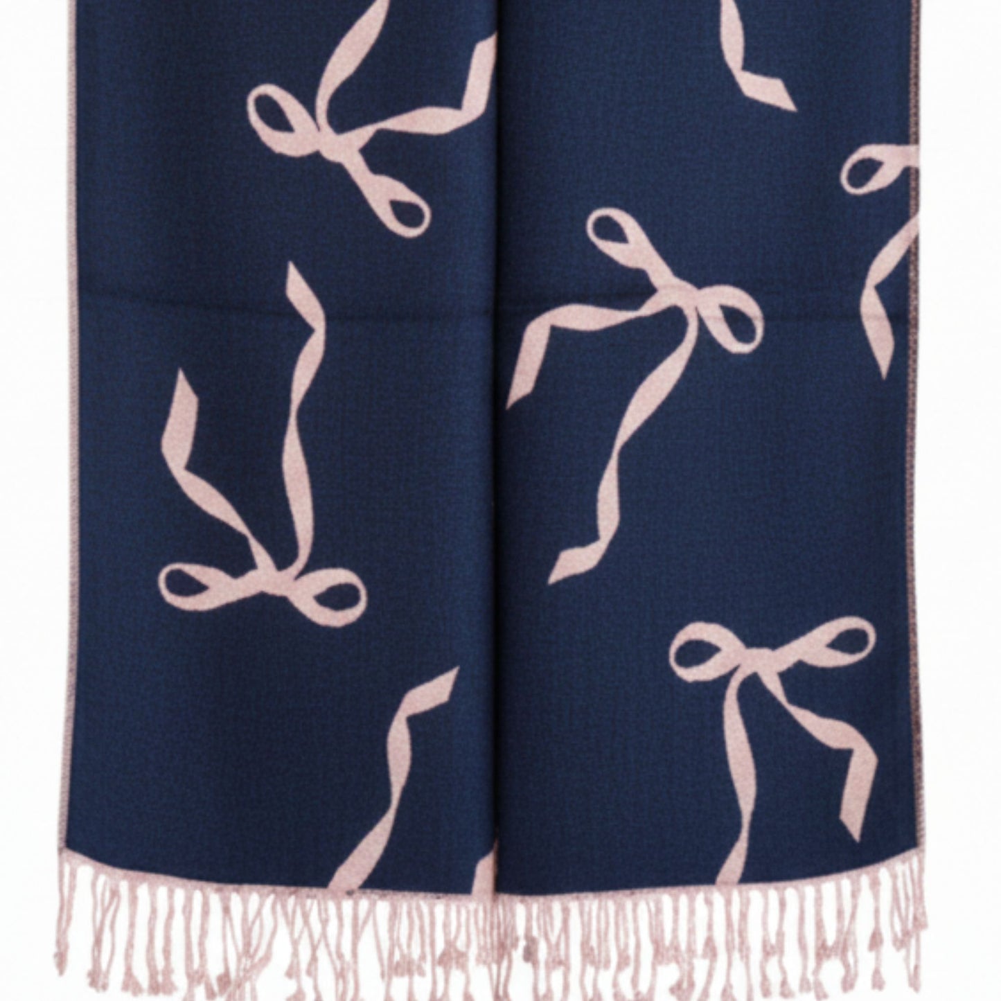 Ribbon Bow Rave Pashmina