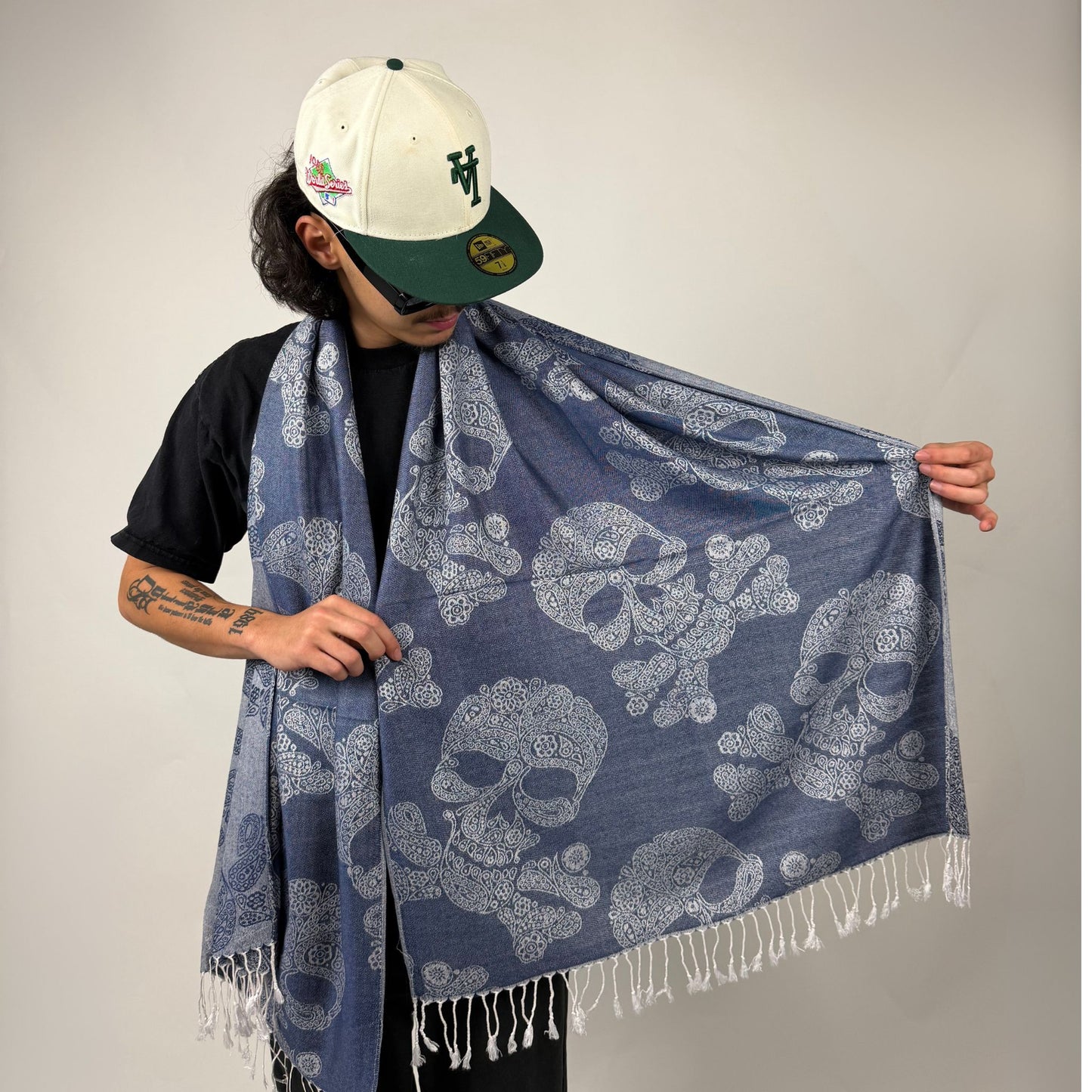Skull Rave Pashmina